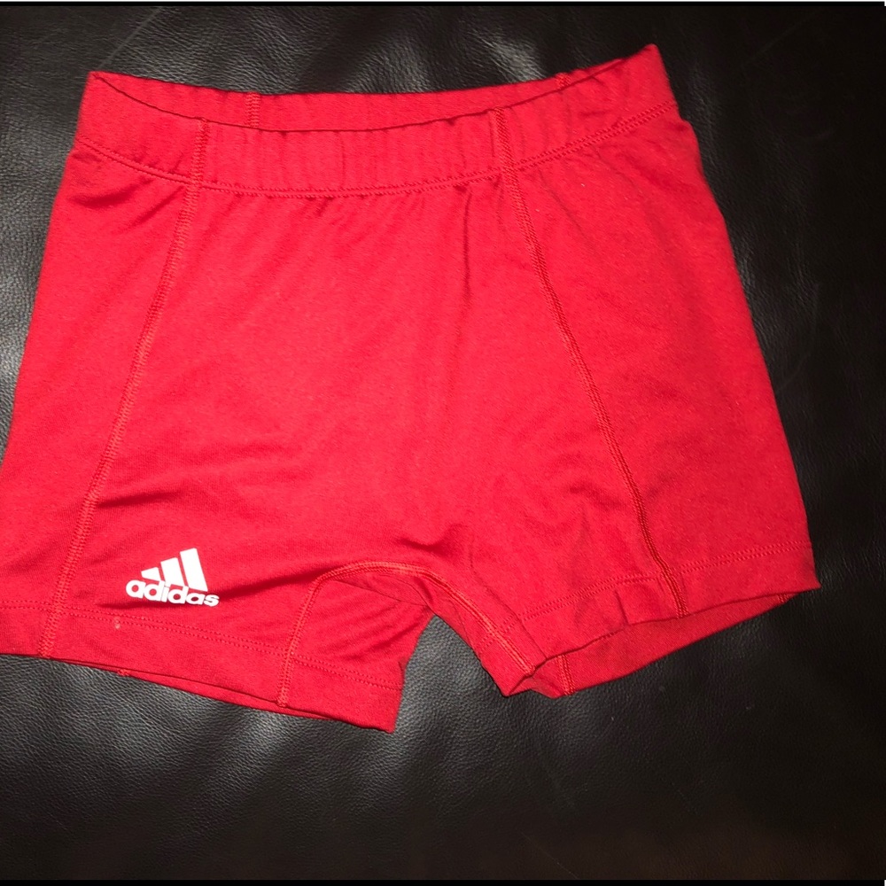Red Adidas spandex